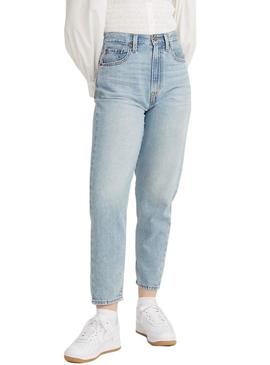 Jeans Levis High Loose Taper Azul Mulher