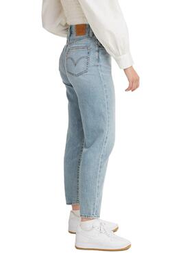 Jeans Levis High Loose Taper Azul Mulher