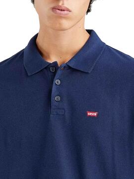 Polo Levis Housemark Azul Marinho para Homem