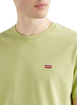 T-Shirt Levis Original Housemark Verde Homem