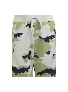 Set Adidas T-Shirt e Bermuda Camouflage Menino