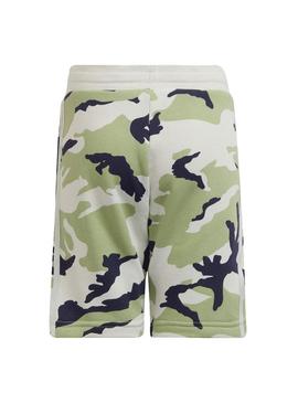 Set Adidas T-Shirt e Bermuda Camouflage Menino