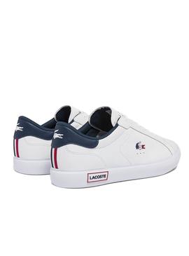 Sapatilhas Lacoste Powercourt Brancos para Homem