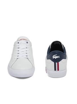 Sapatilhas Lacoste Powercourt Brancas para Homem