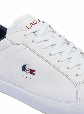 Sapatilhas Lacoste Powercourt Brancas para Homem