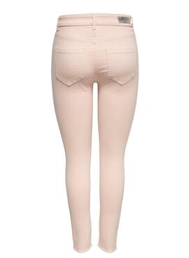 Jeans Only Blush Rosa para Mulher