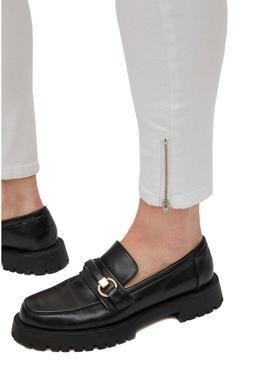 Pantalon Vila Skinnie Branco para Mulher