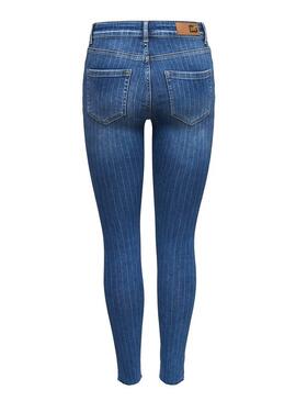 Jeans Only Blush Stripes Mulher