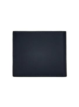 Carteira Tommy Hilfiger Signature Azul Marinho Homem