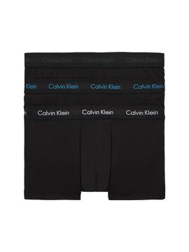 Pack 3 Cuecas Calvin Klein Pretos Homem