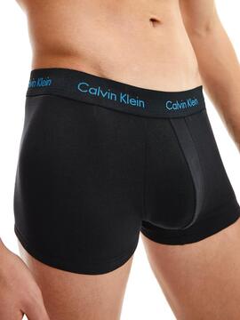 Pack 3 Cuecas Calvin Klein Pretos Homem