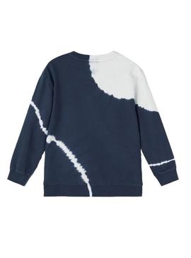 Sweat Name It Formal Faded Azul Marinho para Menino