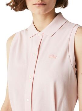 Vestido Lacoste EF1107 Rosa para Mulher