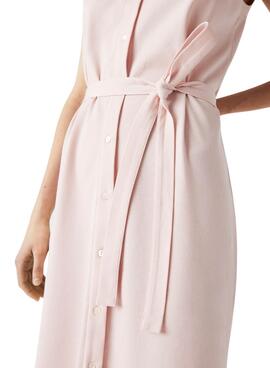 Vestido Lacoste EF1107 Rosa para Mulher