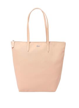 Bolsa Lacoste Vertical L1212 Rosa para Mulher