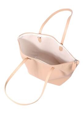 Bolsa Lacoste Vertical L1212 Rosa para Mulher