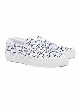 Sapatilhas Lacoste Jump Serve Slip Brancos Homem