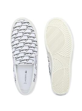 Sapatilhas Lacoste Jump Serve Slip Brancos Homem