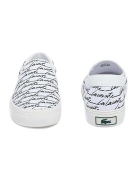 Sapatilhas Lacoste Jump Serve Slip Brancos Homem