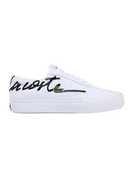 Sapatilhas Lacoste Jump Serve Lace Brancos Homem