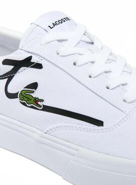 Sapatilhas Lacoste Jump Serve Lace Brancos Homem