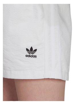 Shorts Adidas Originals Branco para Mulher