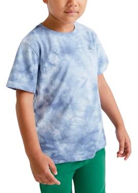 T-Shirt Mayoral Tie Dye Azul para Menino