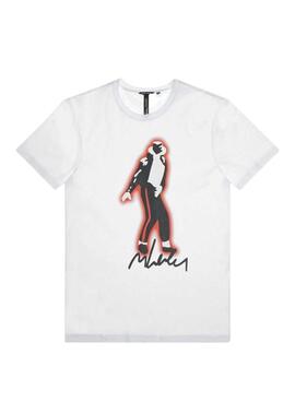 T-Shirt Antony Morato Michael Jackson Branco