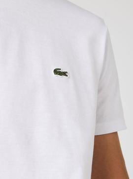 T-Shirt Lacoste Pima Branco Para Homem