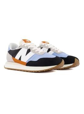 Sapatilhas New Balance 237 Preto e Azul Homem