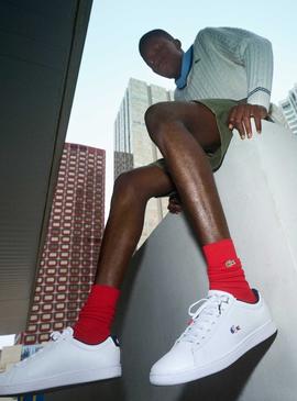 Sapatilhas Lacoste Carnaby Evo Brancos para Homem