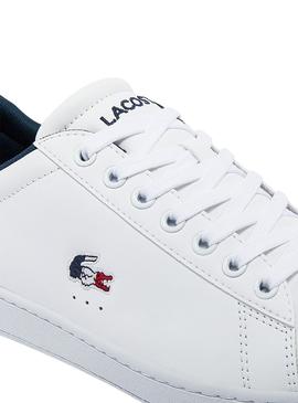 Sapatilhas Lacoste Carnaby Evo Brancos para Homem