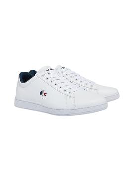 Sapatilhas Lacoste Carnaby Evo Brancos para Homem