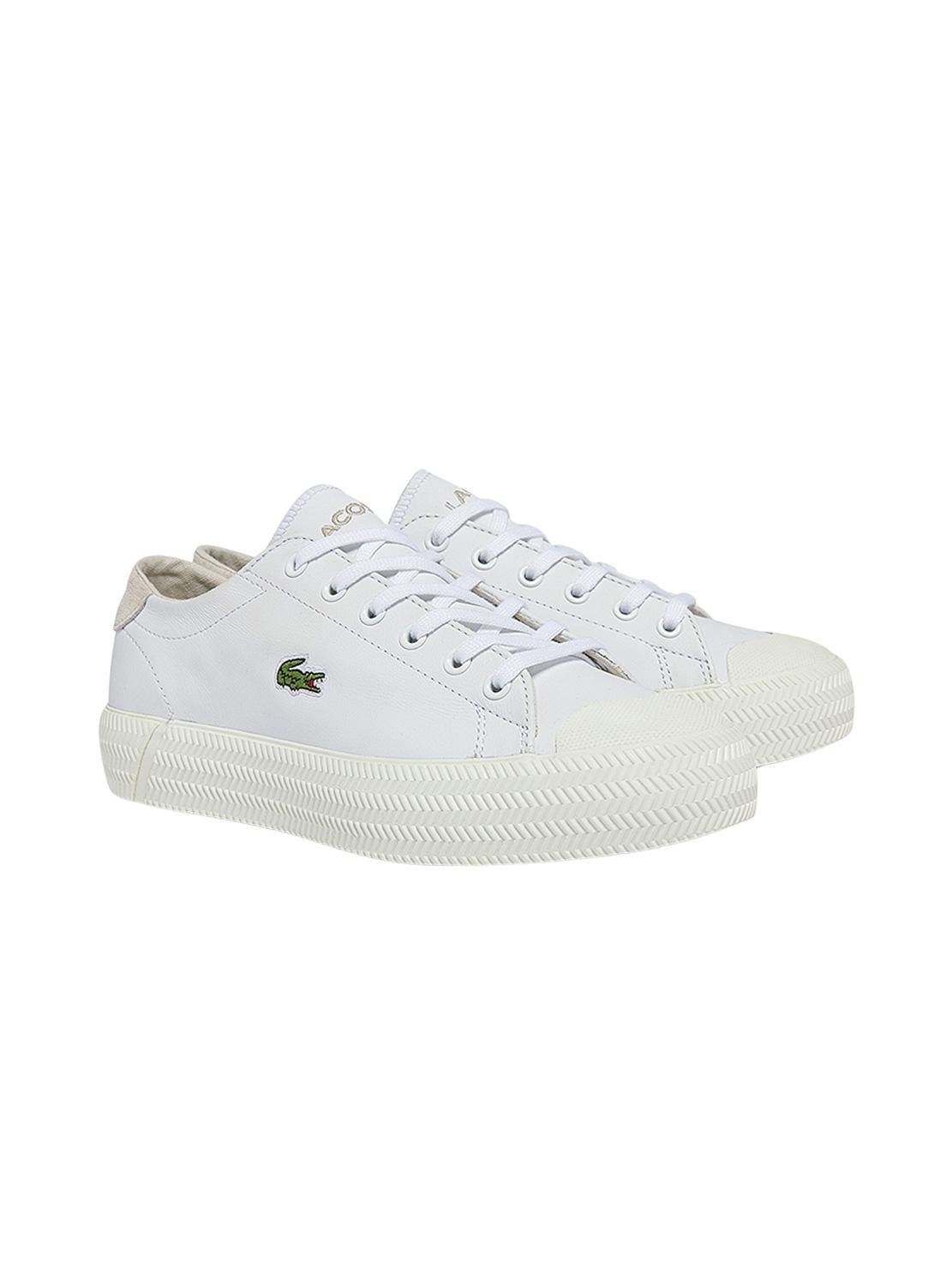 Sapatilhas Lacoste Gripshot Brancos Para Mulher