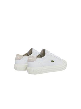 Sapatilhas Lacoste Gripshot Brancos Para Mulher