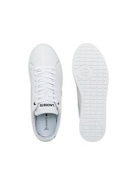 Sapatilhas Lacoste Carnaby Brancos Para Homem