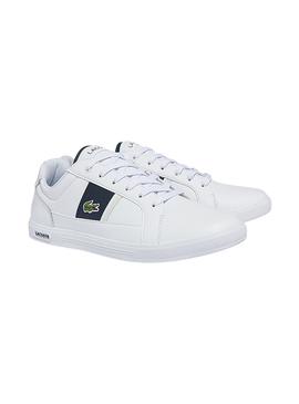 Sapatilhas Lacoste Europa Court Brancos Homem