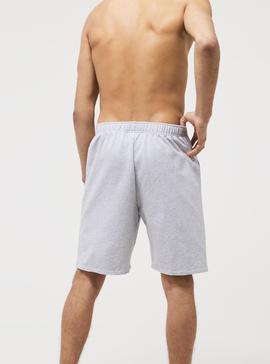 Bermuda Lacoste Pijama Lounge Croc Cinza Homem