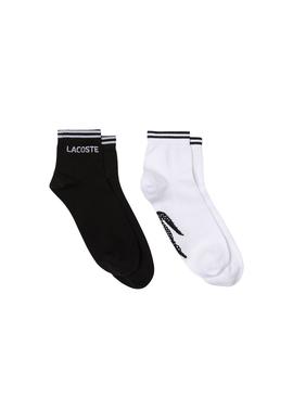 Pack2 Maias Lacoste Sport Branco Preto Homem