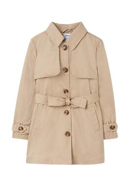 Gabardine Mayoral Tan para Menina
