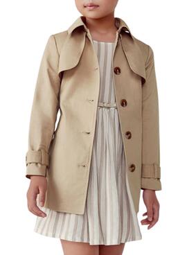 Gabardine Mayoral Tan para Menina