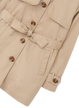 Gabardine Mayoral Tan para Menina