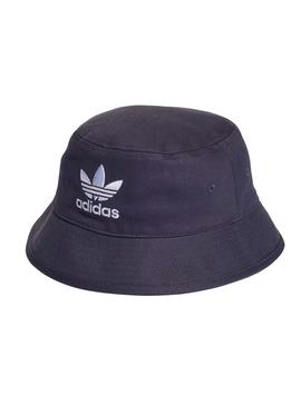 Chapéu Adidas Trefoil Balde Azul Marinho Para Menino Menina