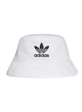Chapéu Adidas Adicolor Bucket Branco Para Menino Menina