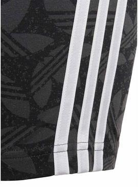 Leggings Adidas Ciclismo Trifoil Preto Para Menina