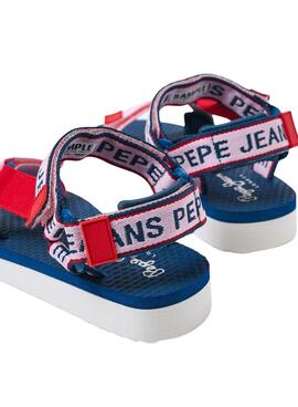 Sandálias Pepe Jeans Pool Multitiras Rosa Menina