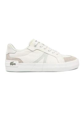 Sapatilhas Lacoste L004 Brancos Para Mulher