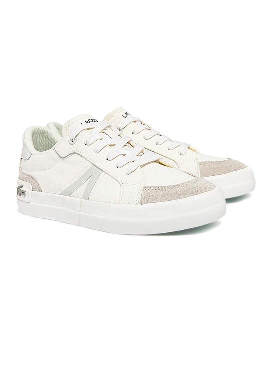 Sapatilhas Lacoste L004 Brancos Para Mulher