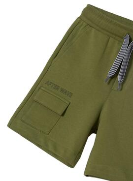 Conjunto Mayoral Palmeiras Knitted Verde Para Menino
