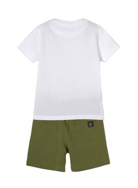 Conjunto Mayoral Palmeiras Knitted Verde Para Menino